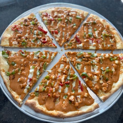 Chipotle Chicken Pizza.