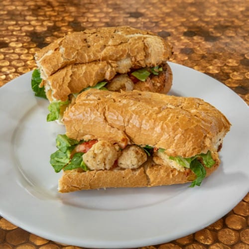 Large Shrimp Po'boy.