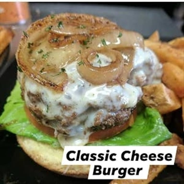 Delicious Cheeseburgers and American Classics