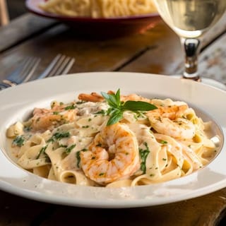 Shrimp Alfredo
