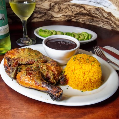 Pollo a La Cubana.