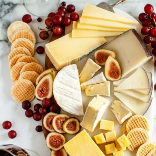 International Cheese Display.