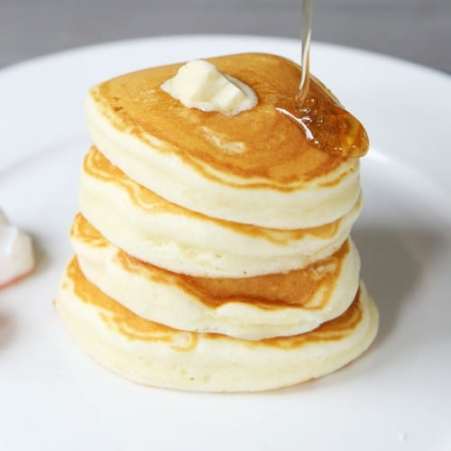Golden Brown 3 Pancakes.