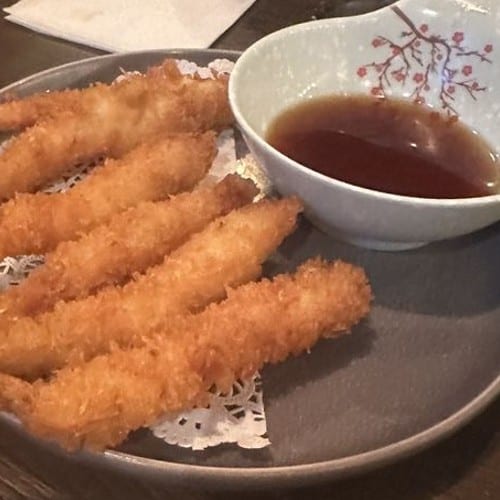 Shrimp Tempura Appetizer.
