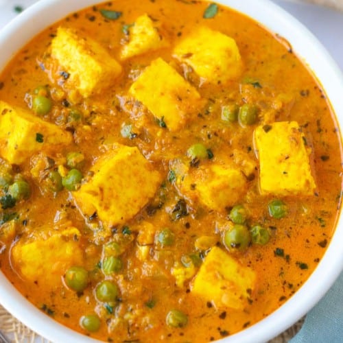 Mutter Paneer ( Cream or No Cream).