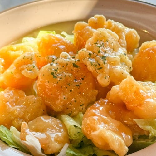 Creamy Shrimp.