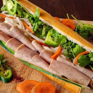 B5. Pate & Pork Roll / Bánh Mì Pate Chả Lụa