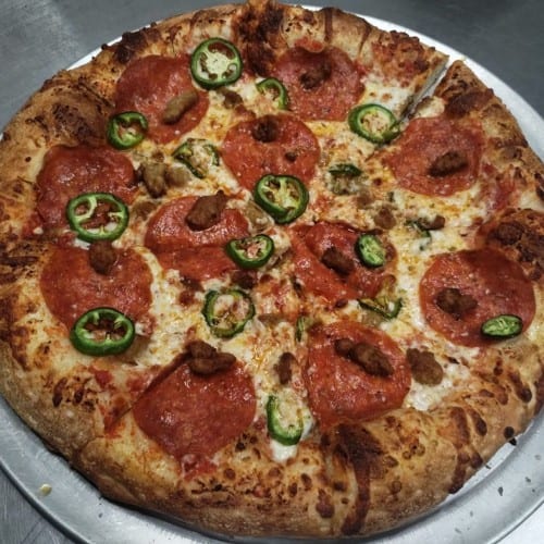Spicy Italian Pizza (14").