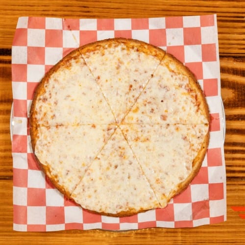 10" Gluten Free Traditional Cheese.