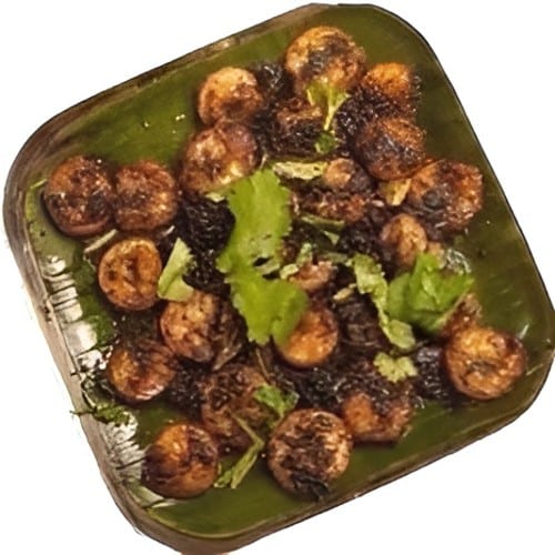Prawn milagu pirattel ( pepper fry).