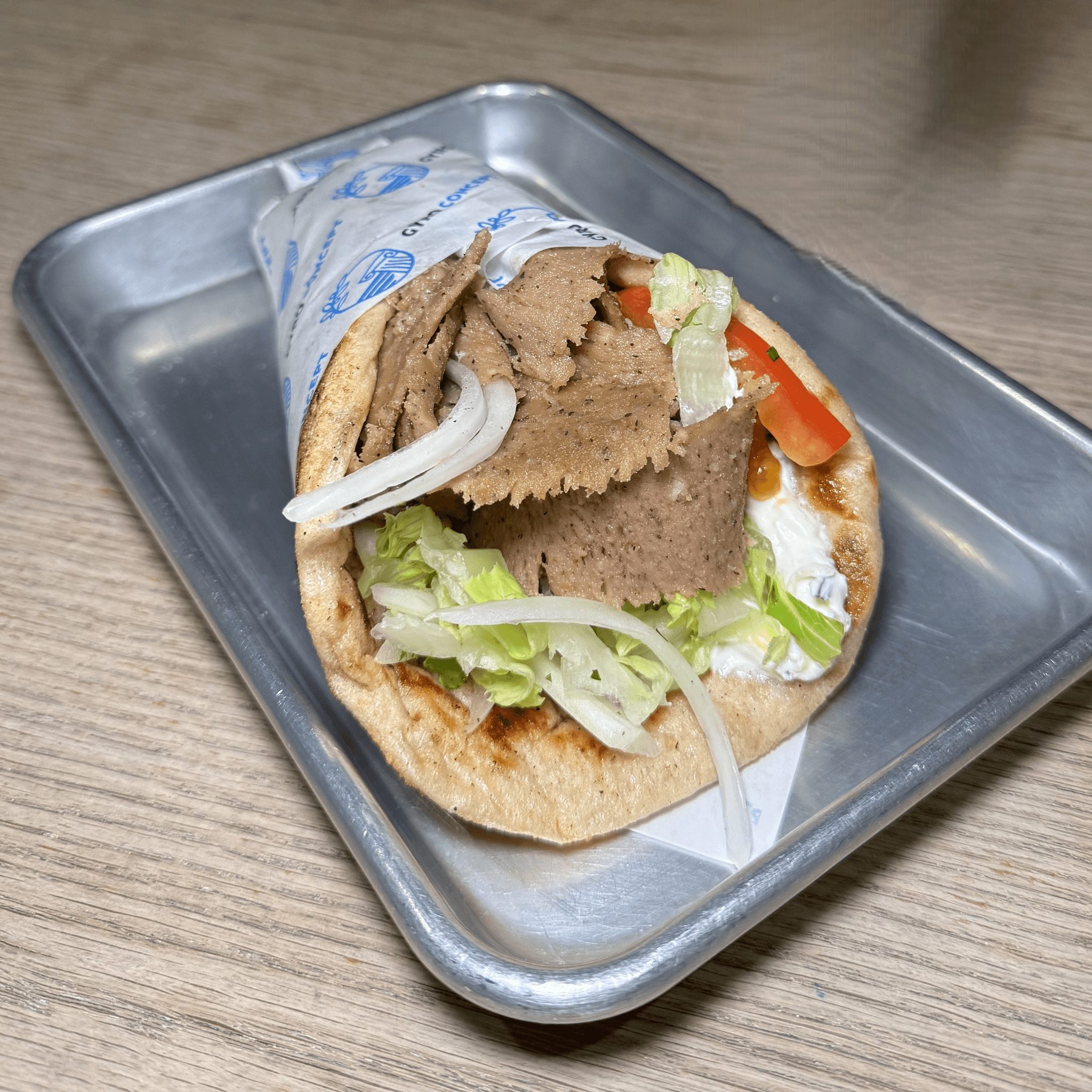 The Traditional Wrap.