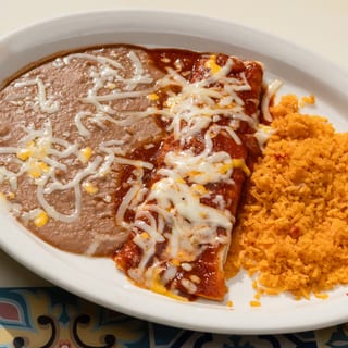 Cena De Enchilada Burrito / Enchilada Burrito Dinner