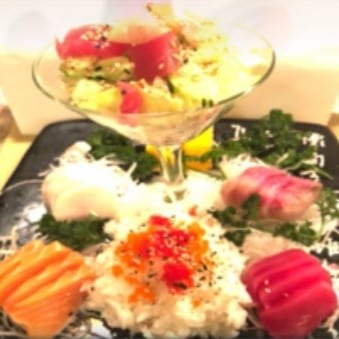 Sashimi Dinner.