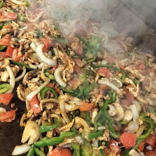 Chicken Fajitas Tray_