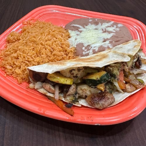 Vegetarian Quesadilla.