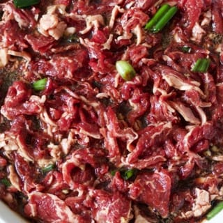 BBQ Marinated Beef Bulgogi
