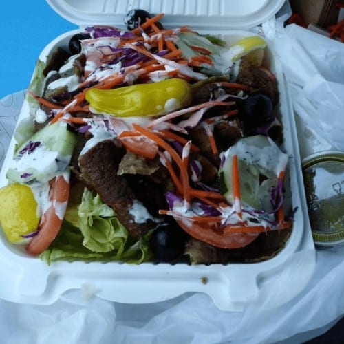 Gyro Salad.