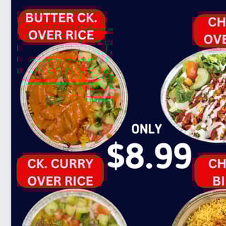 Butter Chicken over Rice