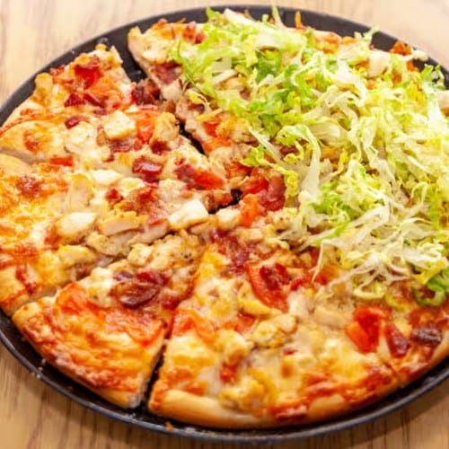 Chicken Club Pizza.