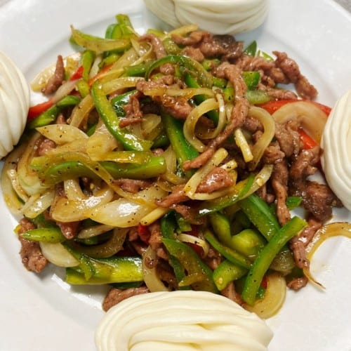 B2. Szechuan Beef.
