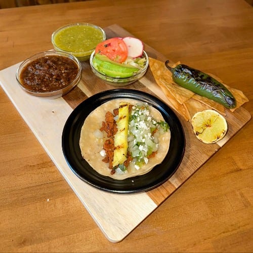 Al Pastor Single Taco.