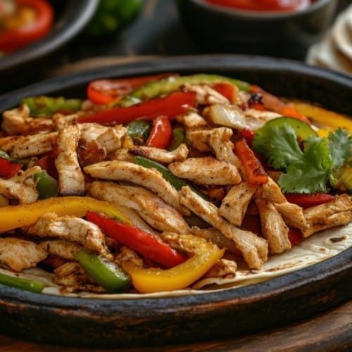 Chicken Fajitas.