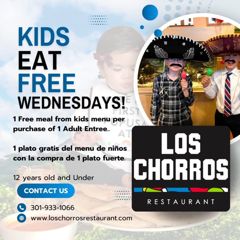 Kids Eat Free On Wednesday!