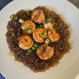 Shrimp with Clear Noodles