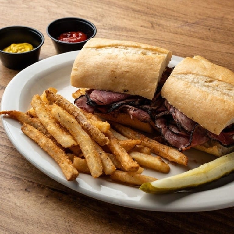 Pastrami Sandwich.