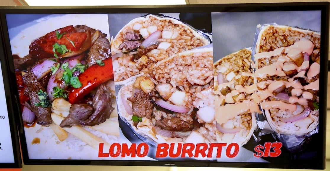 Lomo Burrito.