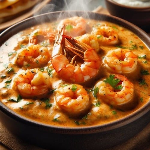 Shrimp Korma.