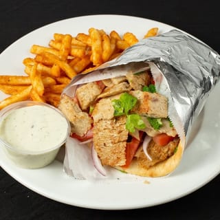 Chicken Gyro Sandwich Combo