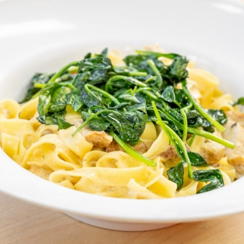 Chicken Florentine Pasta.