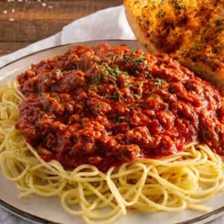 Bucket of Spaghetti Meat Sauce
