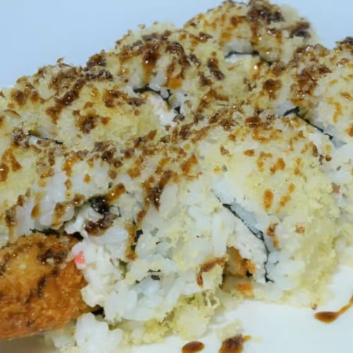 Shrimp Crunch Roll.