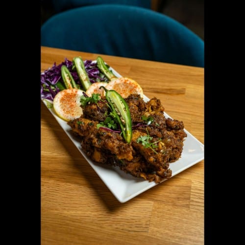 Pepper Fry Chicken/Shrimp/Goat.