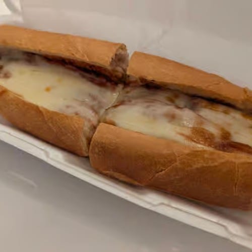 Chicken Parmigiana Sandwich.