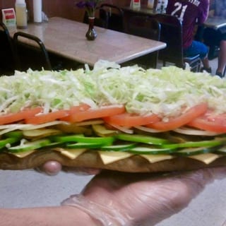 #13  Whole Vegetarian Sub.