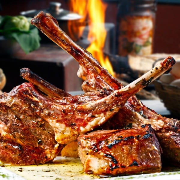 Rack of Lamb.