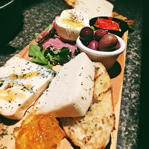 Imported Cheese Board.