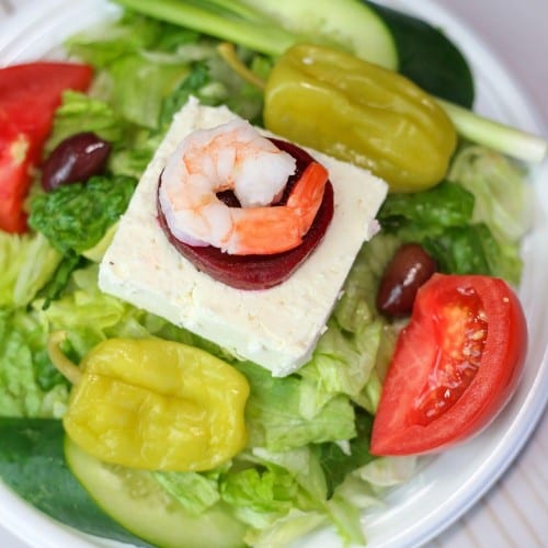 Famous Greek Salad.