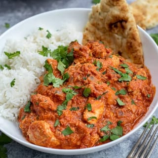 Chicken Tikka Masala and Rice
