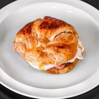 Egg, Salmon, and Cream Cheese Sandwich