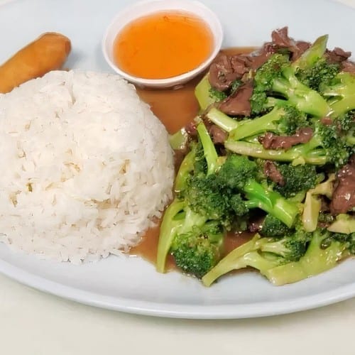 Lunch E - Broccoli Stir-Fry.