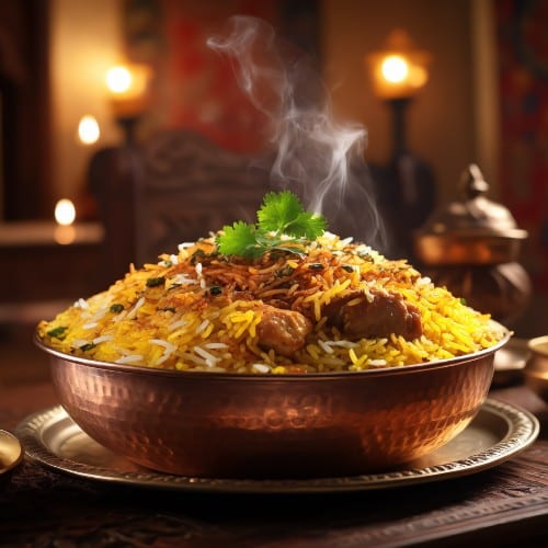 Lamb Biryani.