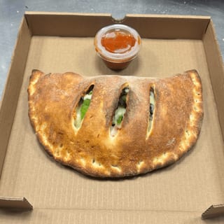 Veggie Lover Calzone or Stromboli