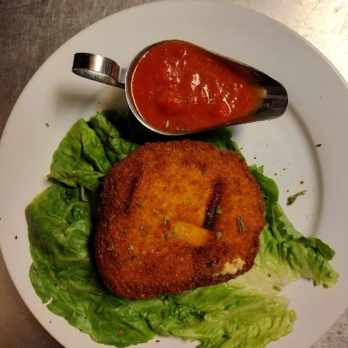 Chicken Cordon Bleu.