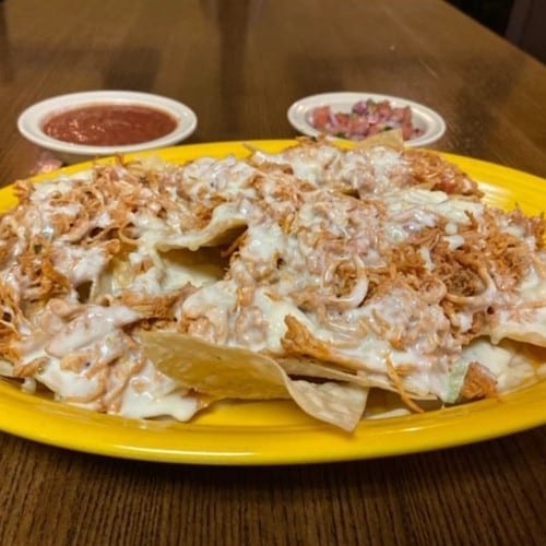 Chicken Nachos.