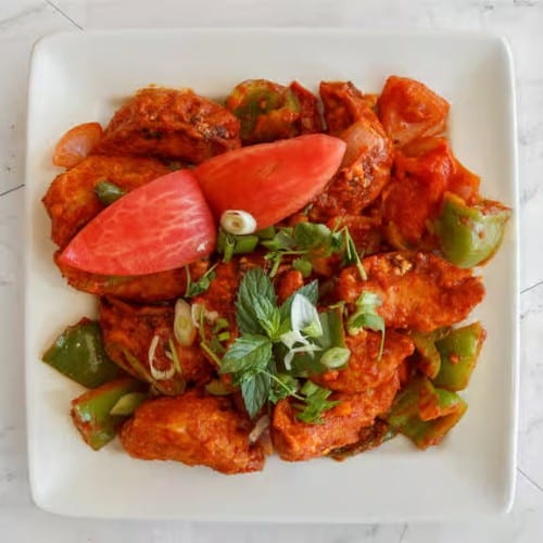 Vegetable Chilly Momo.