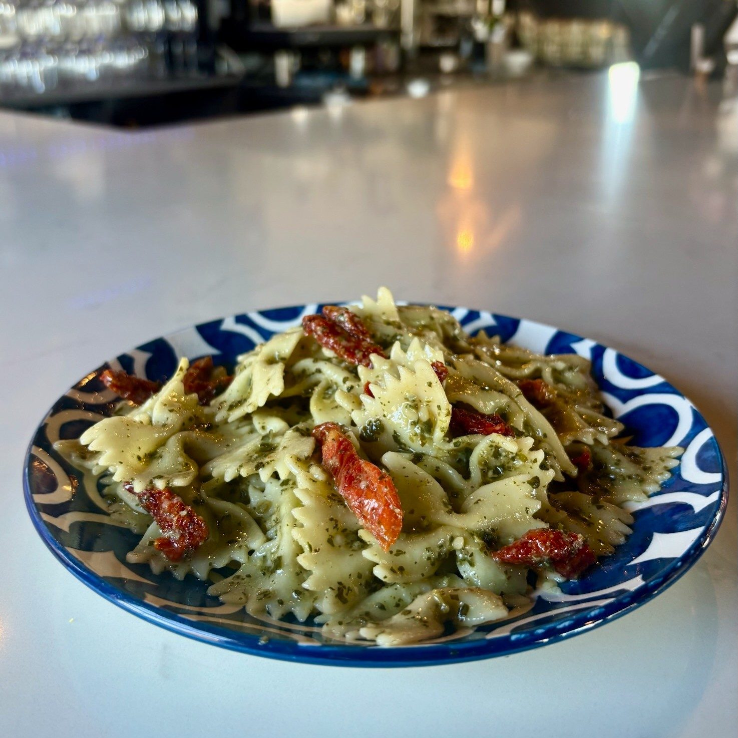 BOW TIE BASIL PESTO SALAD SIDE - 8oz.